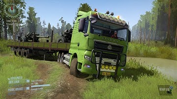 Mudrunner Truck Driving in Deep Mud | Spintires Mudrunner |  Engineer Mohammad Talha