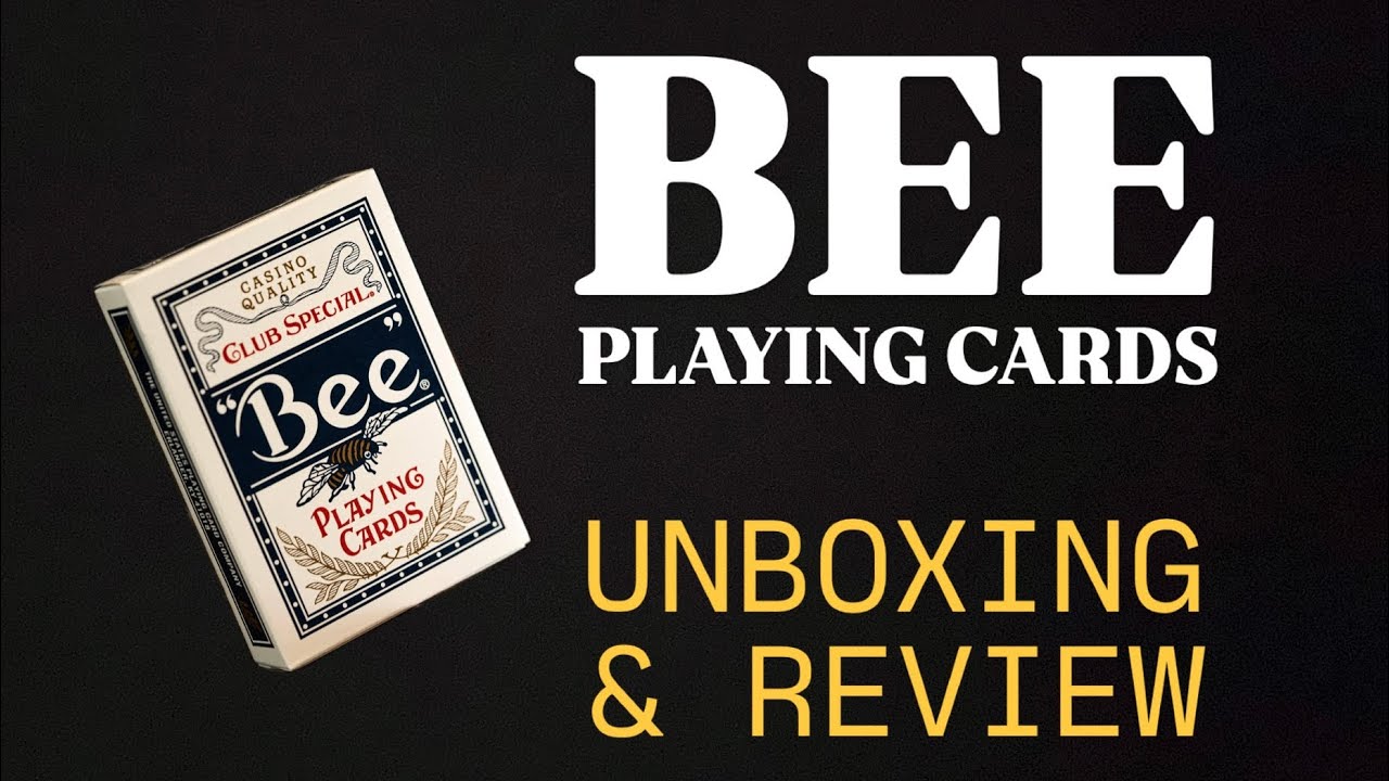 Bee Playing Cards Review & Testing Out