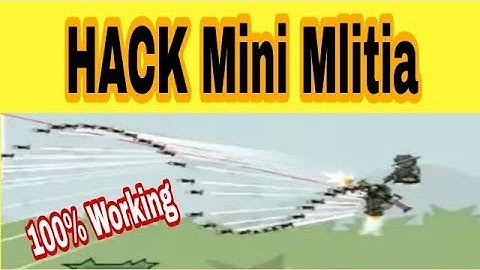 Mini mlitia Mod apk 2017 | Doodle army hack Mini mlitia unlimited health and amo