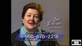 Jojo's Psychic Alliance Commercial - 1996
