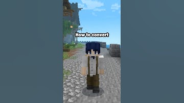 How to convert your Bedrock worlds into Java and vice-versa in Minecraft #minecraft #tutorial