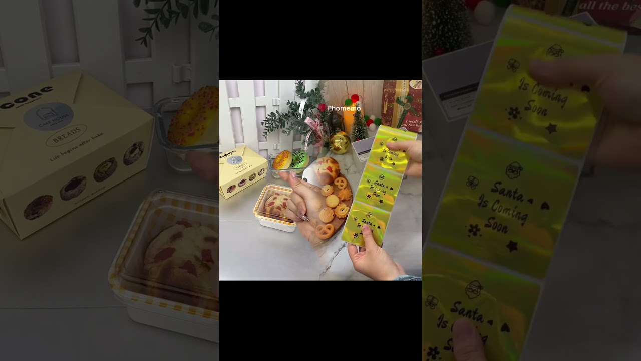 Use P12 label maker to print custom ribbon to decorate!