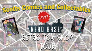 Nerd Base UK - Toy Hunting - Store Shop tour - Toys, Games, Comics, NECA, Star Wars, Marvel - Retro Wealth