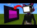 How To Make A Portal To The Titan TV Woman Dimension in Minecraft!