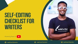 Self-editing Checklist For Writers