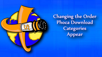 Changing the Order Phoca Download Categories are Displayed
