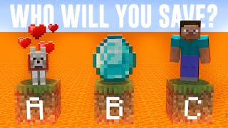 100 Minecraft Scenarios You MUST Choose Between