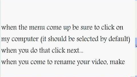 How to convert windows movie maker files to you tube