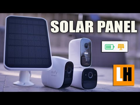 eufy cam solar panel review solar charging for your battery powered eufy cameras