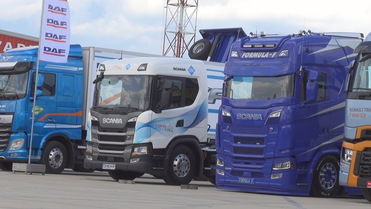 Iveco Daf Scania Renault Volvo Man Mercedes-Benz And Ford Trucks - Youtube