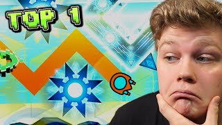 NEW TOP 1! // Playing TIDAL WAVE by OniLink // Geometry Dash