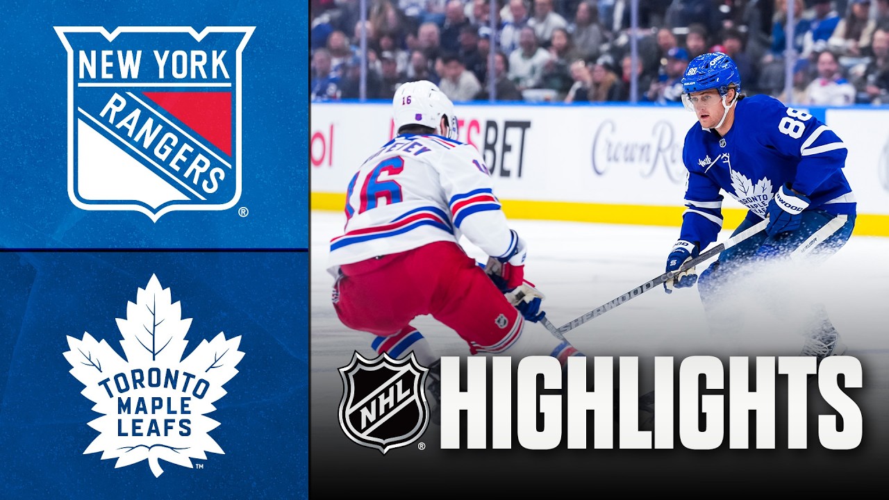 Maple Leafs 5-4 Rangers: Stecher strikes at minute 60 to settle a nine-goal night