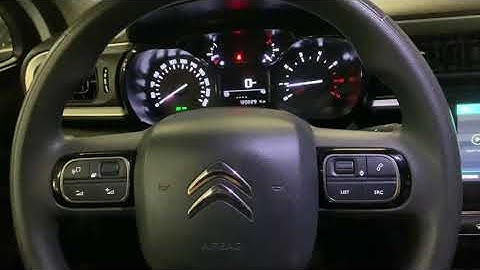 Citroen C3 2014-2016 service reset