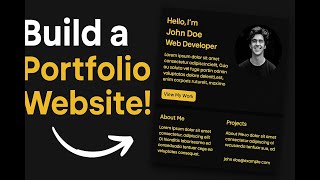 Dark Mode Toggle in Portfolio | HTML & CSS | Light & Dark Theme Switcher