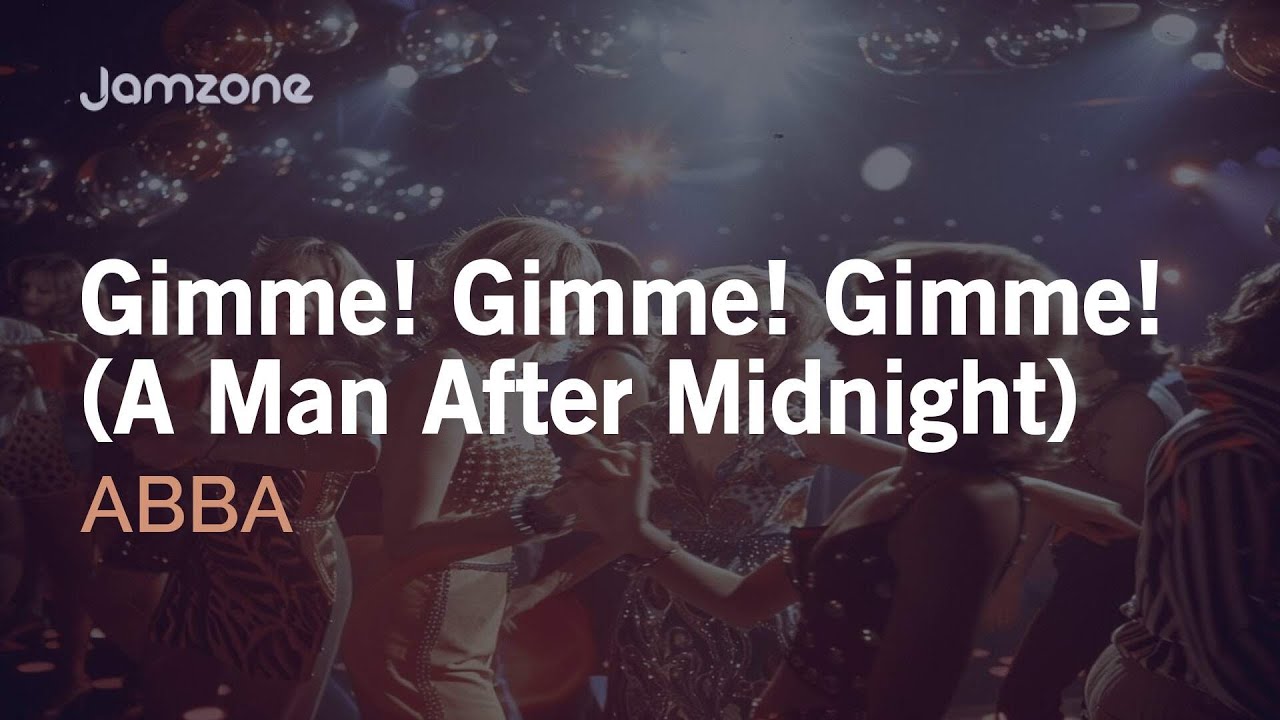 Disco Backing Track in Dm | 120 BPM | Gimme! Gimme! Gimme! (A Man After Midnight) - ABBA