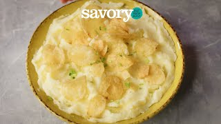 How to Make Instant Pot® Sour Cream and Chive Mashed Potatoes | SavoryOnline