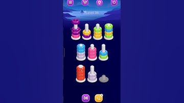 Nut Sort Level 36 🔩🔩 #shorts #viralshorts #trendingshorts #gaming #youtubeshorts