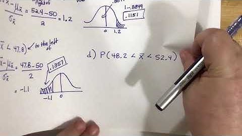 Math 134 Lesson 3 - Sampling Distribution of the Sampling Mean