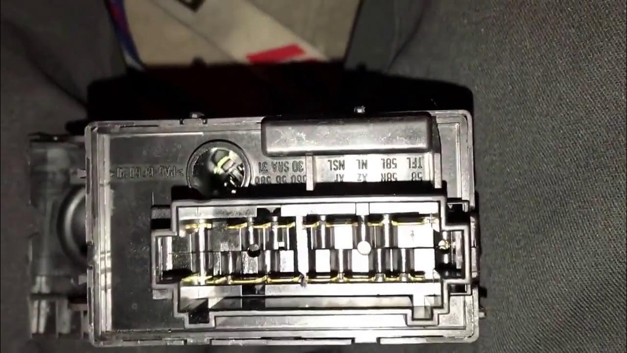 How to disable daytime running lights on mkiii vw Jetta golf cabrio gti YouTube