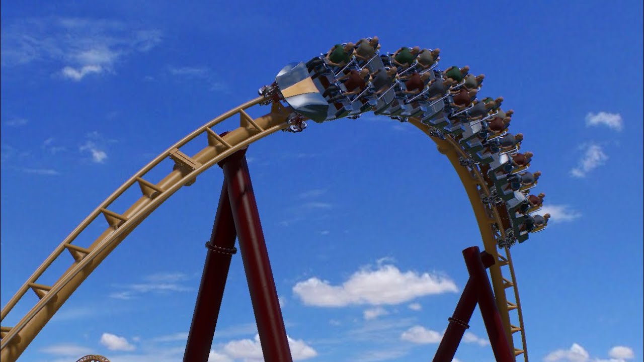 Intamin LSM - Fastest Multi-Launch [God of Fear] - NL2