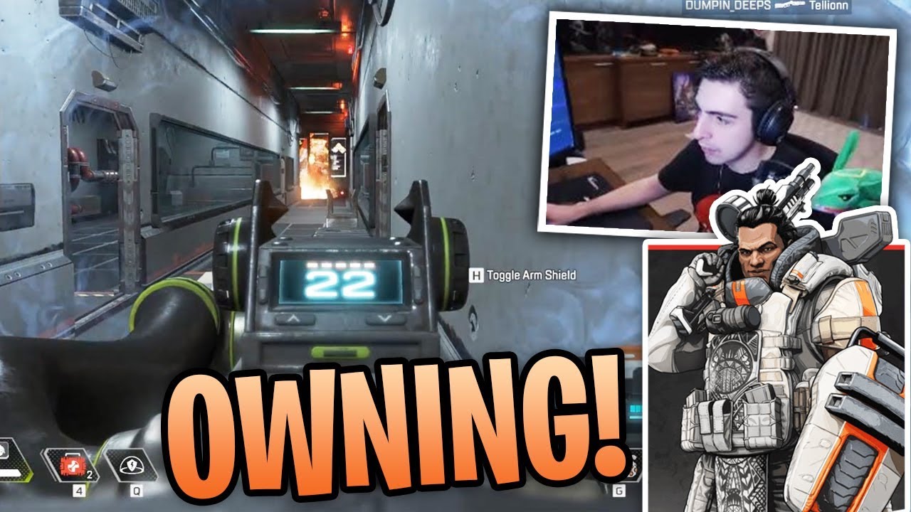 Shroud Tries Gibraltar and OWNS - Apex Legends Stream Highlights #3