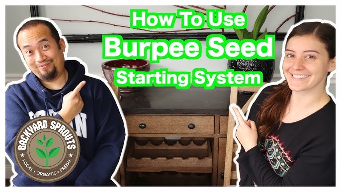 SuperSeed Seed Starting Tray, 8 XL Cell - Burpee