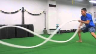 バトルロープ トレーニング バドリングロープ 三鷹 武蔵野フィットネスジム Youtube