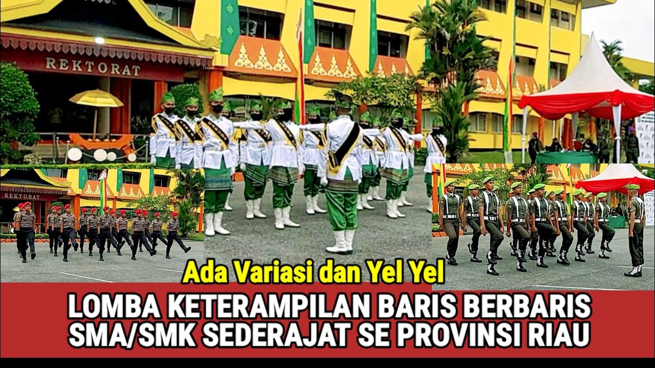 LOMBA KETERAMPILAN BARIS-BERBARIS // SMA-SMK sederajat se-provinsi Riau, 25-1-2022