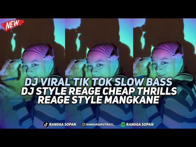 DJ STYLE REAGE CHEAP THRILLS VIRAL TIK TOK 2024 COCOK BUAT LAGI SANTAI SLOW BAS DJ SLOW BAS class=