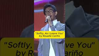 Softly As I Leave You By Rouelle Cario trending  rouellecario mattmonro