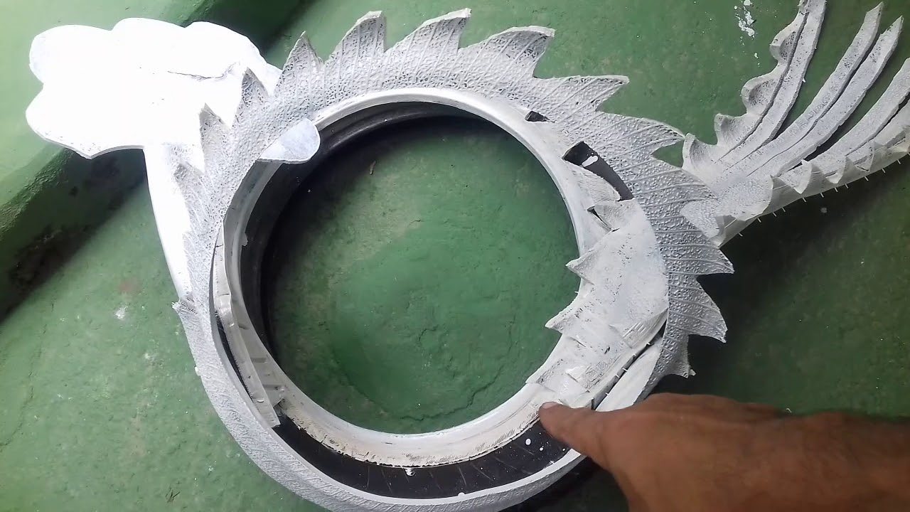 Galo de pneu de moto