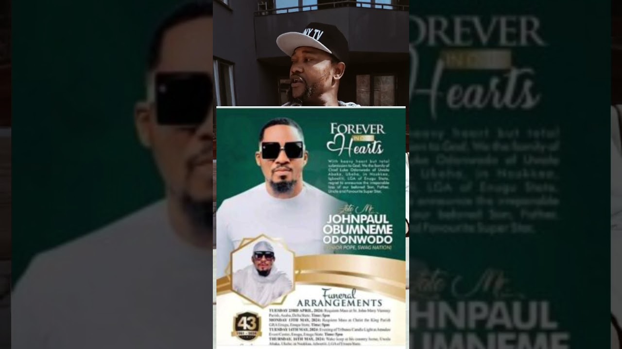 junior Pope Barrier arrangement is out