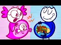 Max は妊娠しているふりをする | LUCKY BORN Funny Moment | Animated Short Films