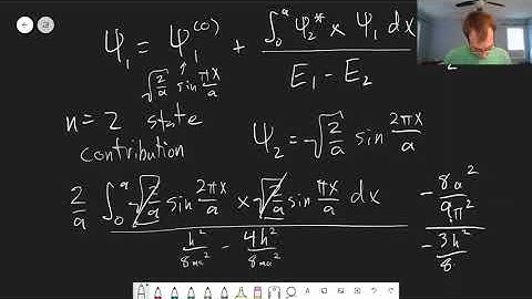 Chapter 7: Perturbation Theory Example, Part 2 | CHM 309 | 081