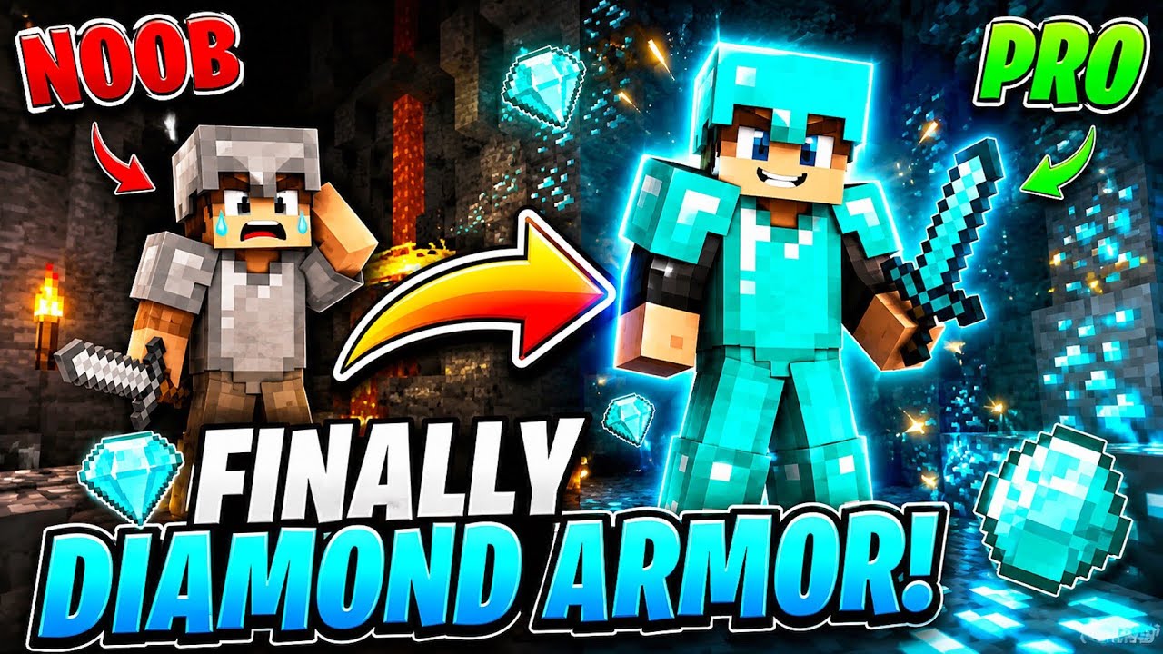 Noob To Pro in Minecraft Survival Series Ep 4 😱