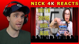 I Regret Decluttering My DVDs (Importance of Physical Media) | NICK 4K REACTS