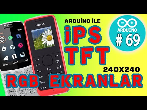 Video: Visuino ile SSD1331 OLED Ekranda (SPI) Bitmap Animasyonu: 8 Adım Video: Visuino ile SSD1331 OLED Ekranda (SPI) Bitmap Animasyonu: 8 Adım