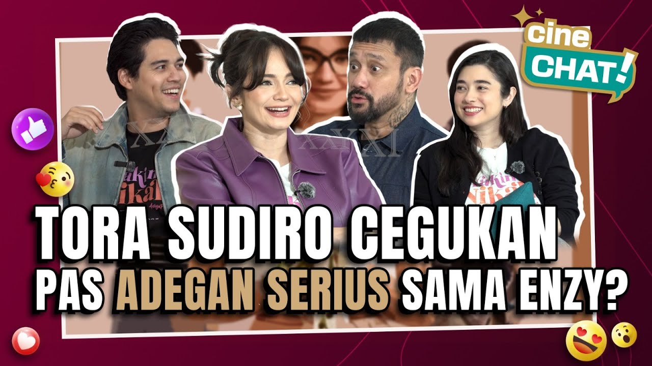 ENZY STORIA HARUS NAHAN KETAWA PAS SCENE SEDIH GARA-GARA..... | Cine-Chat Film Yakin Nikah