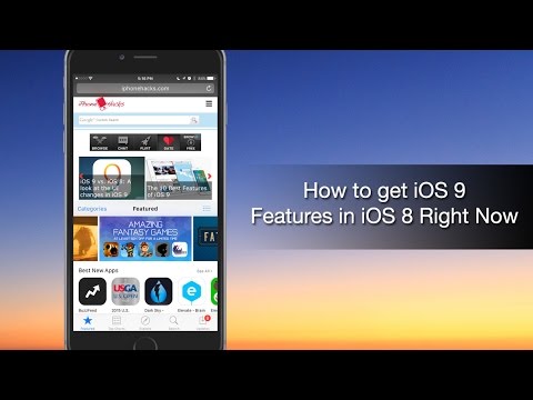 How to get iOS 9 Features in iOS 8 Right Now - iPhone Hacks