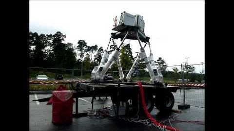 Outdoor LIDAR Test Using Hexapod E-Motion 1500