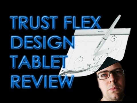 Trust Flex Design Tablet Review - £20 Graphics Tablet