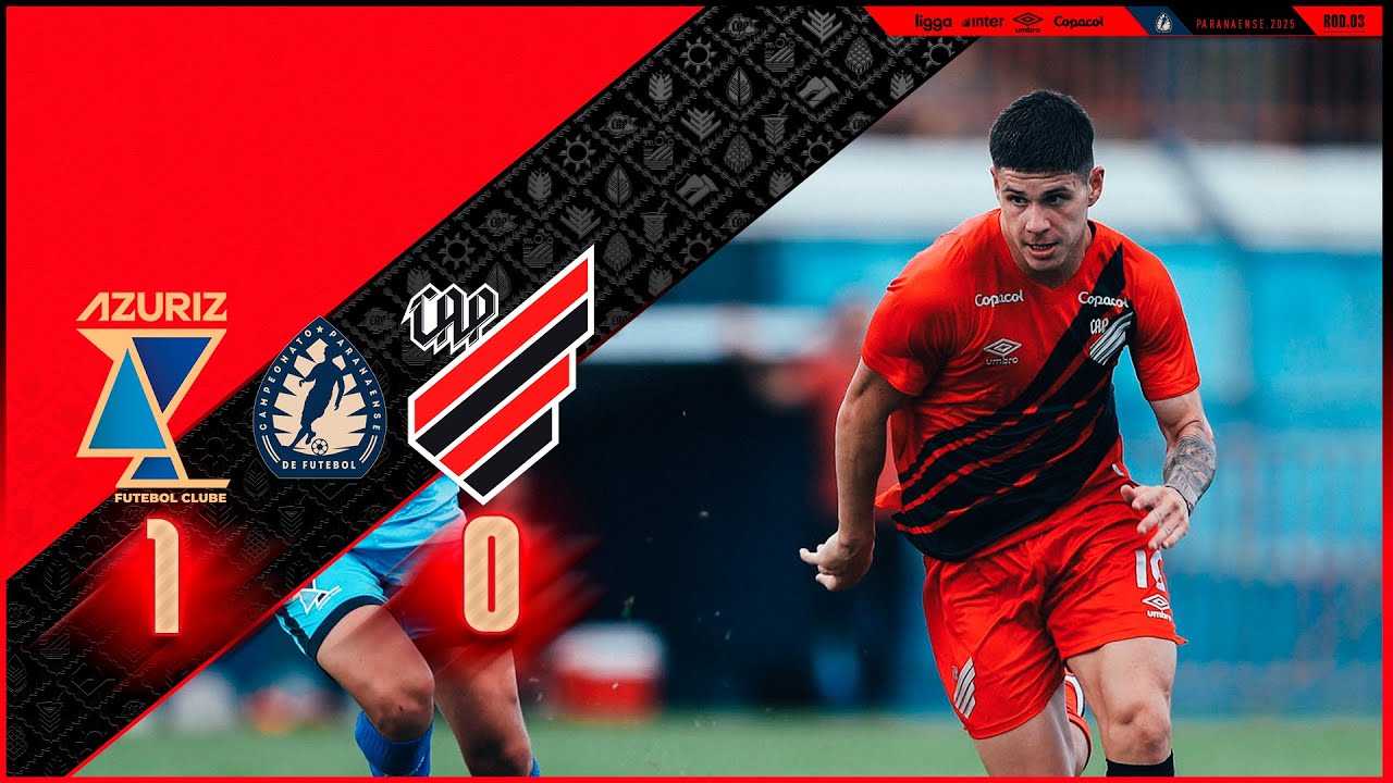Azuriz 1x0 Athletico Paranaense - Paranaense 2025 | MELHORES MOMENTOS ...
