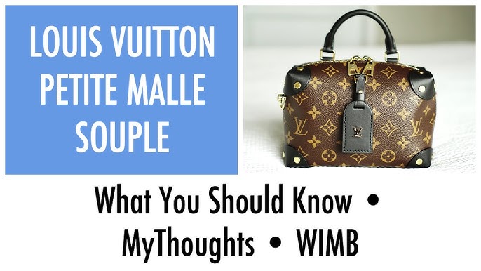 Which LV To Buy! NEW PETITE MALLE SOUPLE! DEAUVILLE MINI! Louis Vuitton  Crossbody bag ~ 