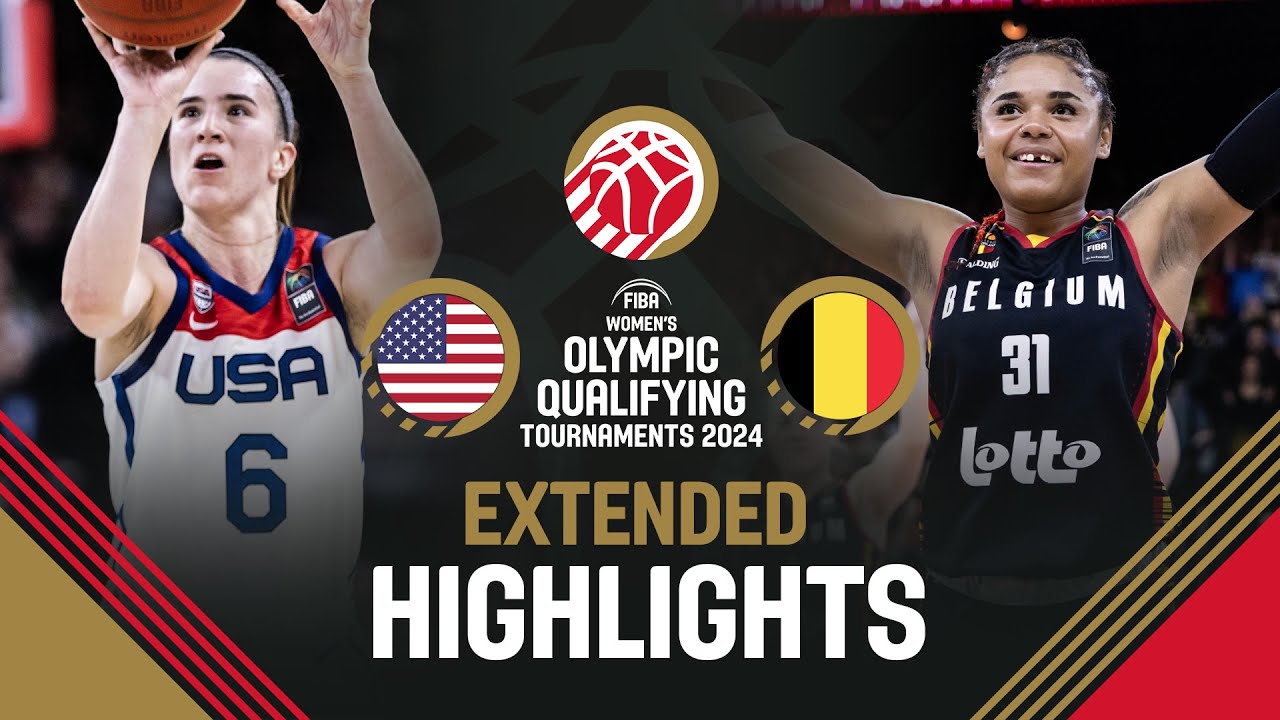 USA 🇺🇸 v Belgium 🇧🇪 | Extended Highlights