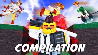 ROBLOX Strongest Battlegrounds Funniest Moments (COMPILATION)