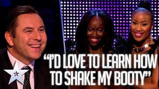 It's a"booty-tastic" YES from David | Unforgettable Audition | Britain's Got Talent