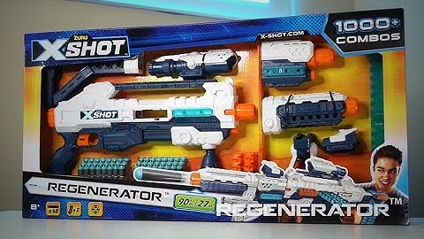 X-Shot Excel Regenerator Foam Dart Blaster Over 1000 Unique Combinations
