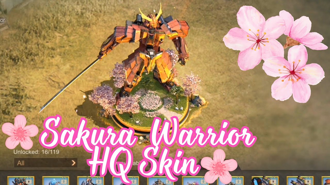 State of Survival Tutorial Gameplay - Un Fusing Sakura Warrior HQ Skin 