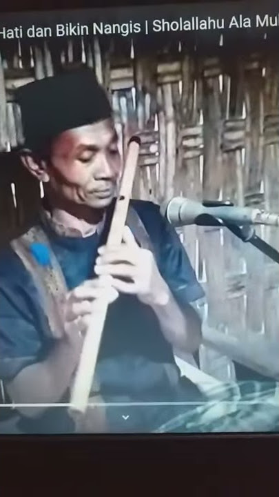 Sholawat Jibril diiringi seruling Mbah Yadek #Shorts