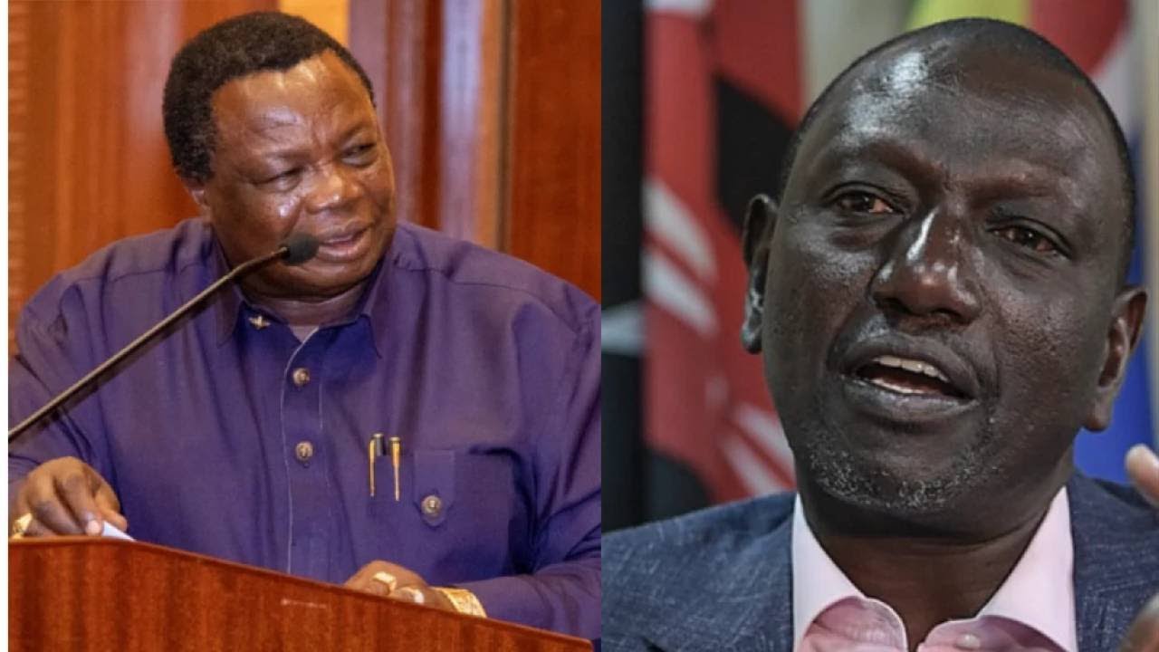 BREAKING NEWS:ANGRY ATWOLI DUMPS RUTO AS HE LECTURES PRESIDENT RUTO ...